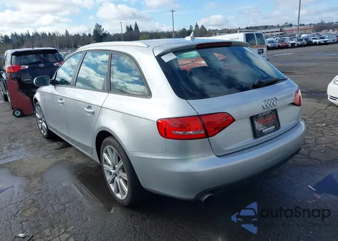 2010 Audi A4 2.0T Premium from USA, damaged, VIN WAUSFAFL7AA127500